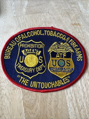  The Untouchables'' commemorative patch Historical Era Elliot Ness