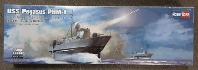 HobbyBoss 1/200 Scale USS Pegasus PHM-1 Plastic Model Ship Kit #82005
