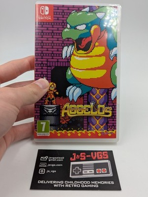 Aggelos Nintendo Switch PAL Edition CIB Authentic Retro Action RPG