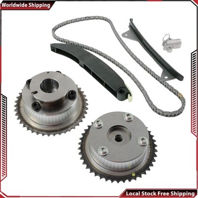 Timing Chain Kit Camshaft Phaser For Hyundai Kia Elantra Tucson Soul Koup 2.0L
