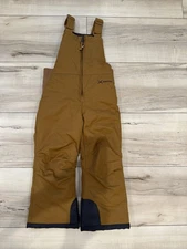 Arctix Kids’ Snow Bib Overalls – Size 4T – Brown – Excellent Condition