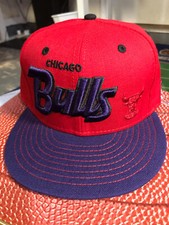 Chicago Bulls NBA Custom Come Winter Adjustable Snapback 2T Red  Purple Hat Cap