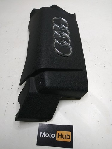 04-08 AUDI S4 V8 UPPER TOP ENGINE COVER PANEL W/RINGS 079103926E - Picture 5 of 6
