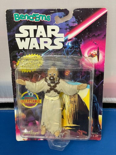 Star Wars Bend-Ems 11 Figures Justoys 1994 Stormtrooper R2 D2 C3PO Darth Lando. - Picture 11 of 12