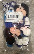 DISNEY STORE MICKEY  MINNIE LETTERMAN BEANBAG SET NEW IN PLASTIC BAG WITH TAGS