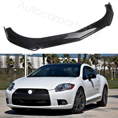 Glossy Black For Mitsubishi Eclipse Front Bumper Lip Splitter Spoiler Chin