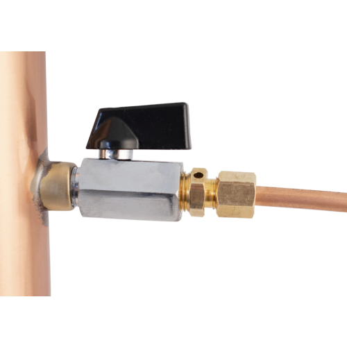 Beer Keg Copper Reflux Still Top fits Standard Kegs Tri Clamp & Gasket