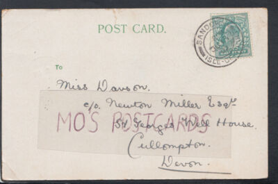 Genealogie Postkarte - Dawson / Miller - Cullompton, Devon RF5012