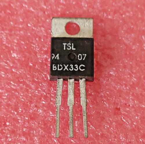 Transistor BU807 NPN Darlington - 150V 8A 60W - Boîtier TO220 - Marque Philips/ST - Neuf