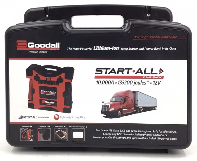 Goodall Manufacturing JP1210000T 12V Corded Jump Pack for sale online