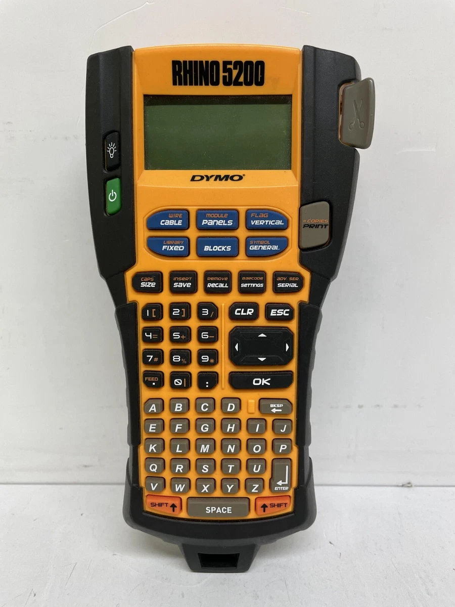 Dymo on sale rhino 5200
