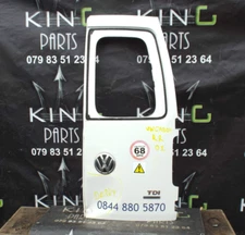 VW CADDY 2K 2003-2015  REAR DOOR PANEL RIGHT DRIVER SIDE O/S IN WHITE #01