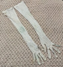 1 Pair Antique Vintage Ladies Long Gloves