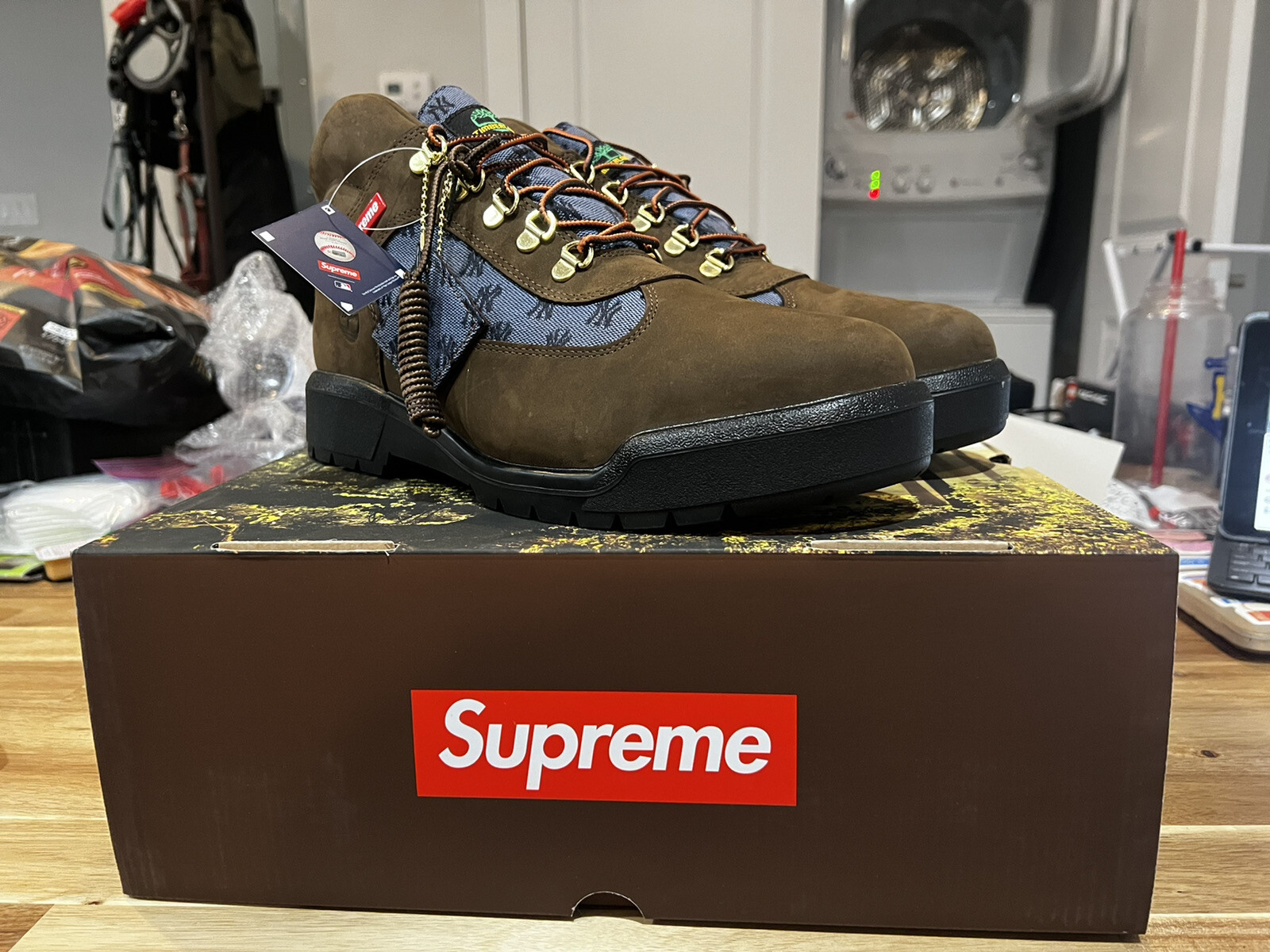 Yankees x Timberland Field Boot 'Brown 