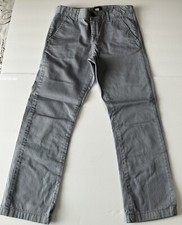 The Children's Place Boys Chino Pants 8 Husky Adjustable Waist Gray