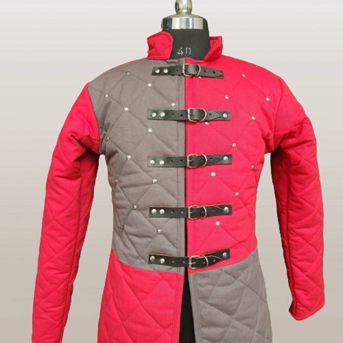 Medieval Gambeson, Thick Padded Jacket COSTUMES DRESS coat Armor, Gambeson - Picture 2 of 4