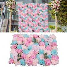 40 60cm Artificial Flower Wall Panels Wall Hydrangea Rose Wedding Backdrop Decor