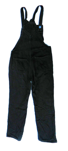 Youth Girls Classic Old Navy Brand Black Denim Overalls size L / 10-12 / 28x25 - Picture 5 of 6