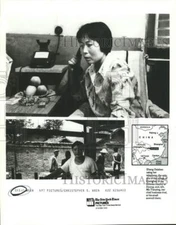 Press Photo Zhang Daishen & Ma Tianying of Chengbei, China - sax19014