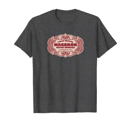 Retro MACARON "Super Cookie" Funny Vintage T-Shirt by Turbo Volcano *NEW* - Picture 4 of 12