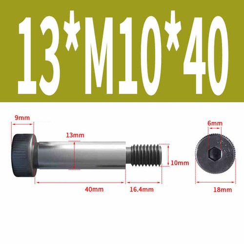 Shoulder Screws Allen Bolt Thread Socket Head High Tensile 12.9 M5 M6- M16 Steel - Picture 106 of 166