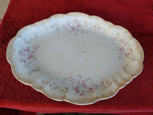 Royal Doulton Burslem Bernice 16" X 12" Platter Fair - Picture 2 of 12