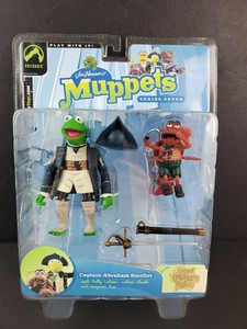 CAPTAIN ABRAHAM SMOLLET Kermit Action Figure 2004 Muppets Series 7 Palisades NEW 666620121565 | eBay