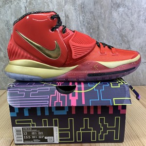 red and gold kyrie 6