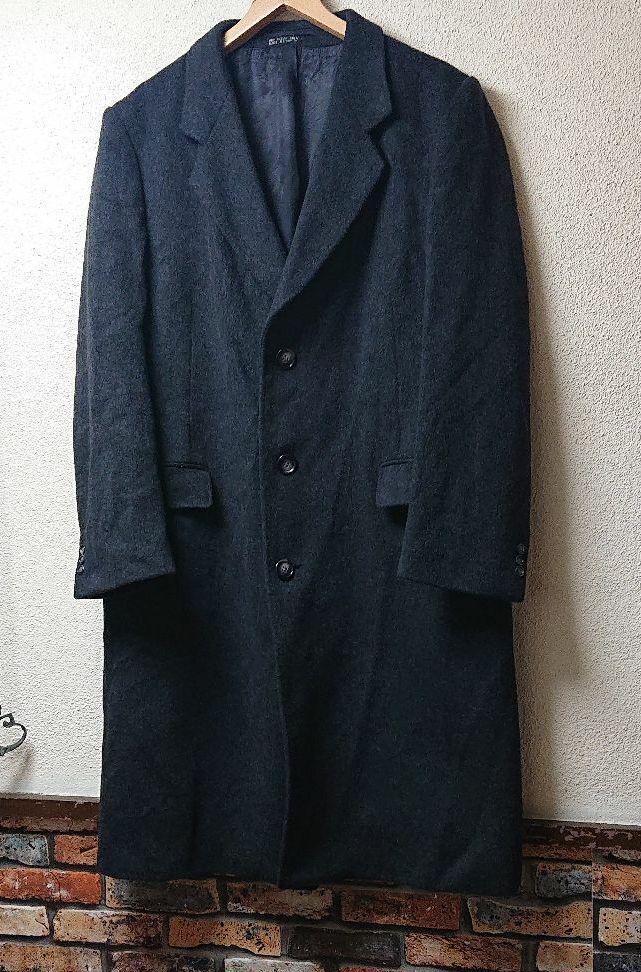 Vintage Hungarian Wool Cashmere Long Chester Coat size L-XL Vintage Hungarian Wool Cashmere Long Chester Coat size L-XL