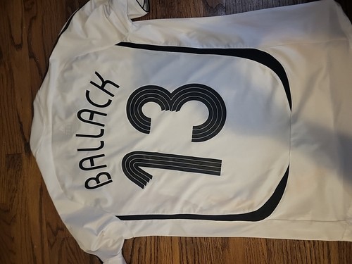 Adidas x Germany World Cup 2006 Home Jersey Ballack Size M 068786 - Picture 2 of 9