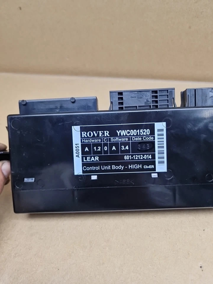 Rover 75 2000-2005 diésel serie RJ carrocería control ecu ywc001520 Foto 2 de 4