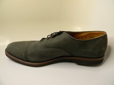 Mens Cole Haan Vibram Gray Toe Cap Oxford Shoes Size 12D Made in USA