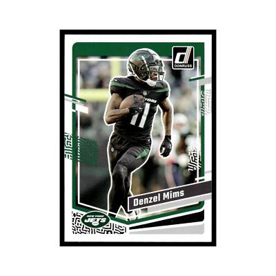 Denzel Mims 2023 Donruss #232 New York Jets Football Card NM