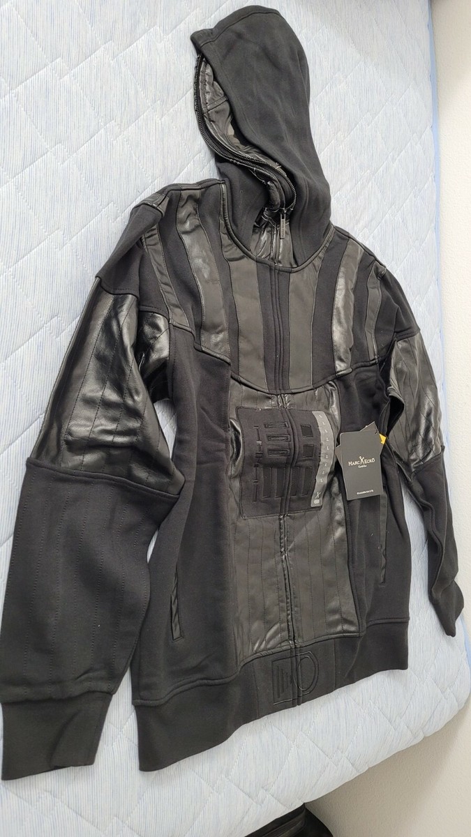 Mark Ecko Star Wars Darth Vader Zip Up Hoodie Sweater Jacket