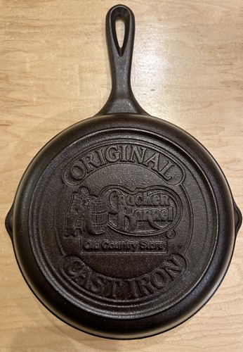 Original Cracker Barrel Old Country Store 8” Cast Iron Skillet Double Spout