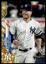 Giancarlo Stanton 2020 Topps Gold Stars #367 Yankees ID:28173