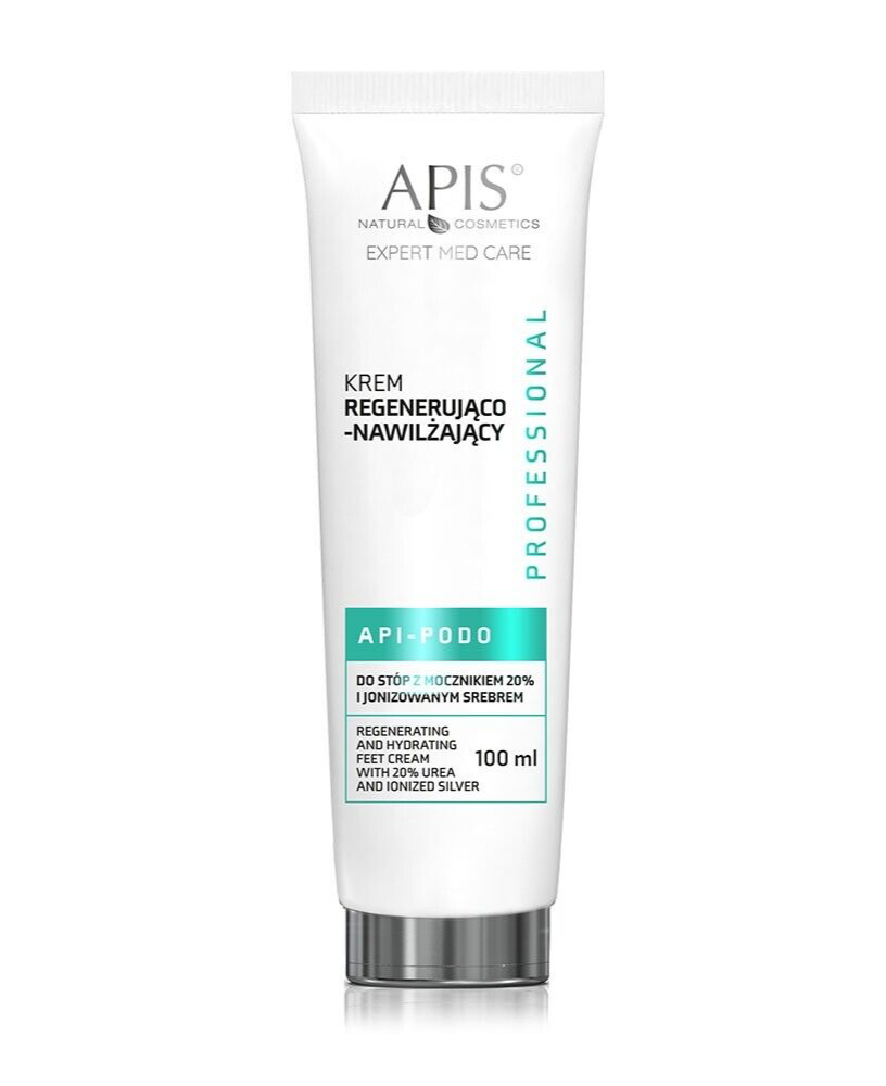 Apis Api-Podo Regenerating Hydrating Foot Cream 20% Urea Ionised Silver 100ml