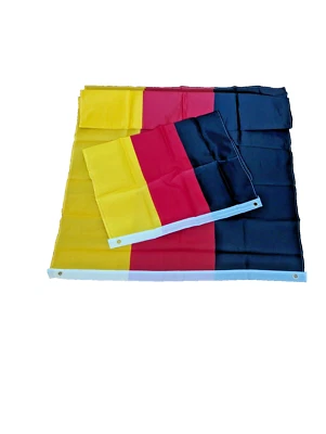 Fahne Deutschland Flagge Hissflagge mit Metallösen  2 Größen 60x90 cm  90x150 cm - Bild 1 von 3