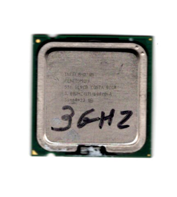 Intel Pentium 4 531 3 GHz 800 MHz Socket 775 CPU  SL9CB 3646A423