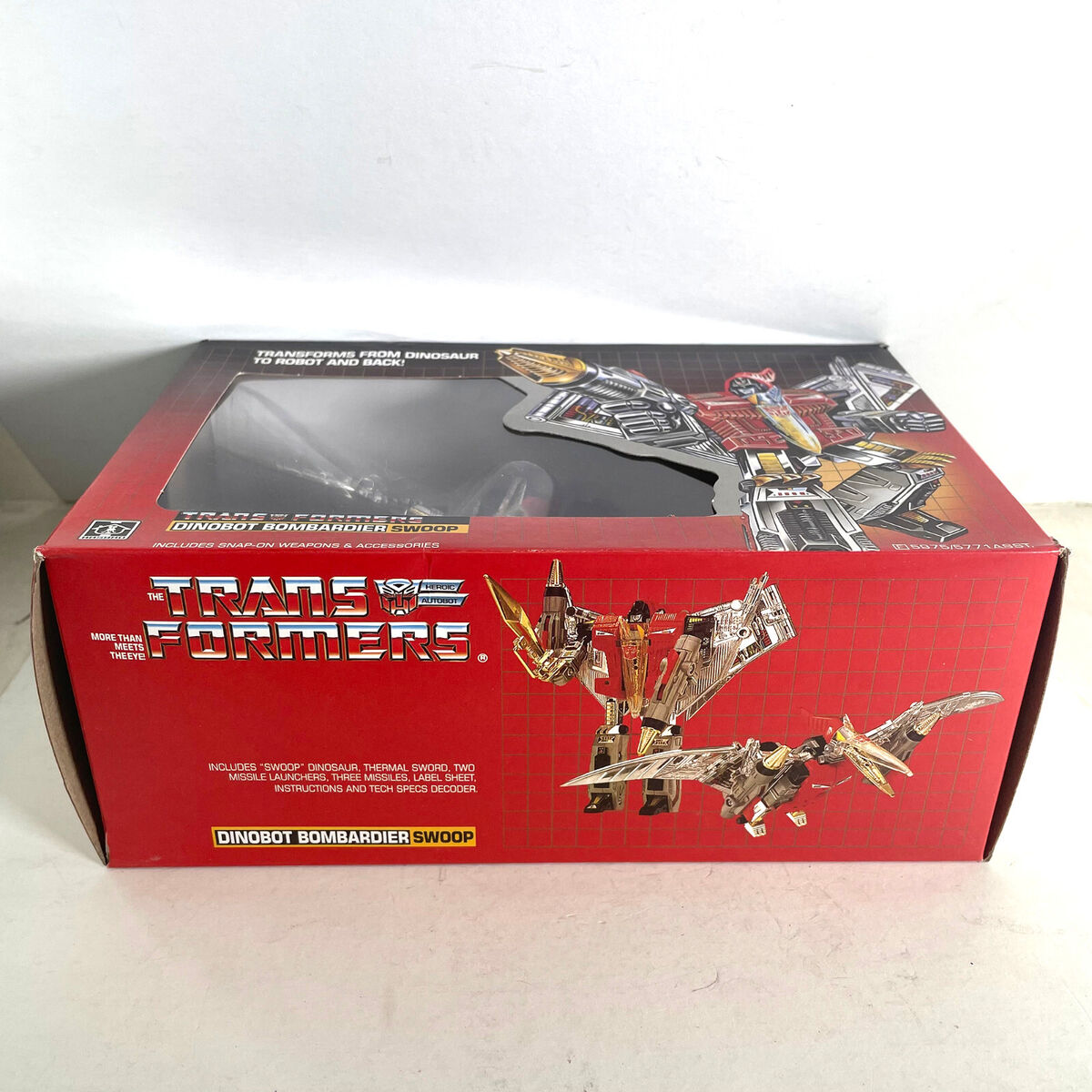 Transformers G1 Dinobot Bombardier Swoop Reissue Action Transformers G1 Dinobot Bombardier Swoop Reissue Action