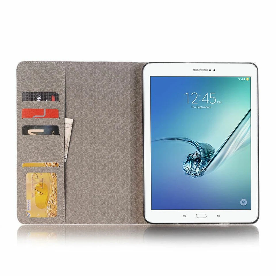 Folio Lovely Cute Leather Stand Magnetic Smart Case For Samsung Galaxy Tab - Изображение 2 из 4