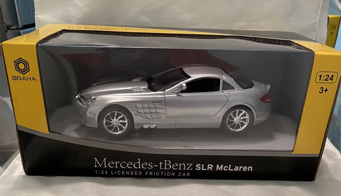 Braha Mercedes Benz SLR McLaren 1 24 License Friction Series Plastic Car