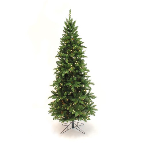 Perfect Holiday Pre-Lit Slim Artificial Christmas Tree Pencil - 第 1/4 張圖片