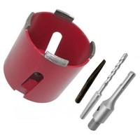Diamant Dosensenker 82Mm+Sds Aufnahme Bohrkrone Dosenbohrer Mauerwerk Ziegel M16
