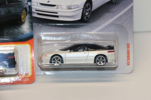 2 Matchbox '95 Subaru SVXs - 1 Blanco y 1 Negro - ¡NUEVO EN PAQUETE! - Imagen 3 de 4