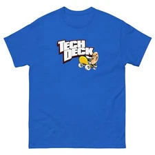 Tech Deck logo t shirt skateboarding tee
