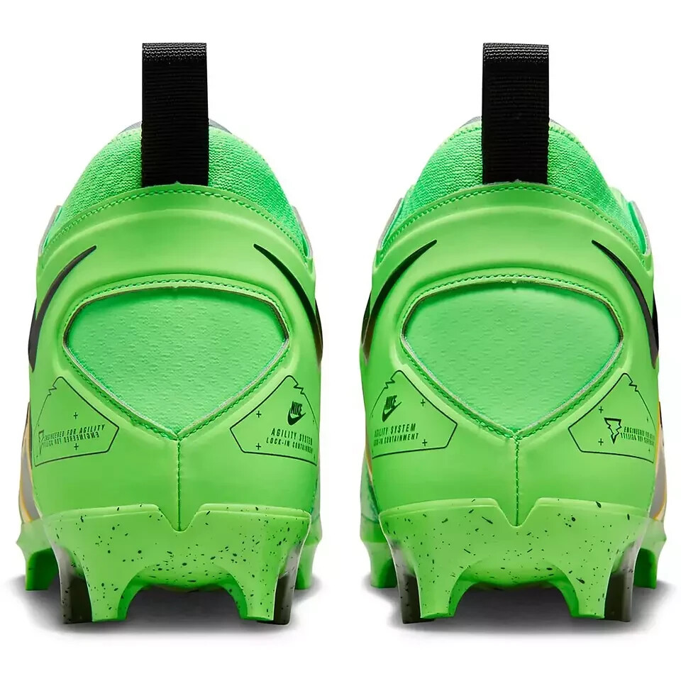 NIKE ALPHA MENACE PRO 3 MID FOOTBALL CLEATS SIZE 12 GREEN  display picture 3