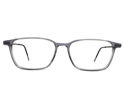 Moleskine Eyeglasses Frames MO1106 80 Gray Crystal Rectangle