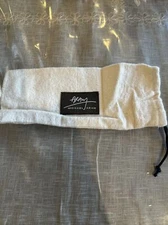 Michael Aram Creamdustbag For Serving Piece  9” X 4”