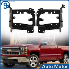 For Chevrolet Silverado 1500 2014-2015 Front Bumper Outer Bracket Set L+R
